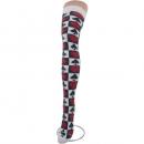 poker over the knee socks